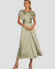 Elegantes Damenkleid für Hochzeitsgast – Festliches Kleid mit Schmeichelhafter Passform in Verschiedenen Farben, Ideal für jeden Anlass 1
