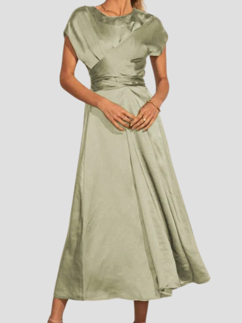 Elegantes Damenkleid für Hochzeitsgast – Festliches Kleid mit Schmeichelhafter Passform in Verschiedenen Farben, Ideal für jeden Anlass 2