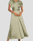Elegantes Damenkleid für Hochzeitsgast – Festliches Kleid mit Schmeichelhafter Passform in Verschiedenen Farben, Ideal für jeden Anlass 2