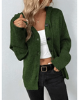 Entspannte Strickjacke mit Knopf für Komfort 7