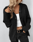Entspannte Strickjacke mit Knopf für Komfort 9
