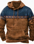 Ethno Herren Hoodie für Lässigen Stil 0