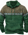 Ethno Herren Hoodie für Lässigen Stil 3