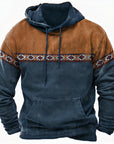 Ethno Herren Hoodie für Lässigen Stil 4