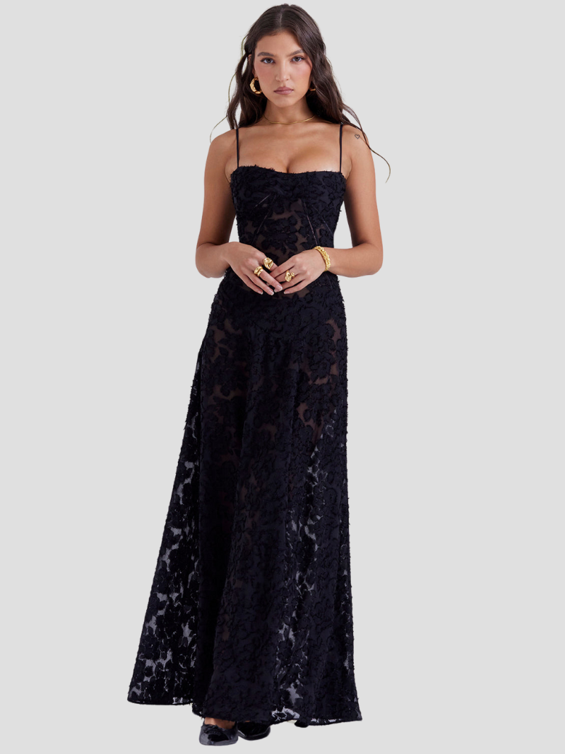 Trägerloses Strickkleid mit romantischem Look – Bequem und elegant für besondere Anlässe 1