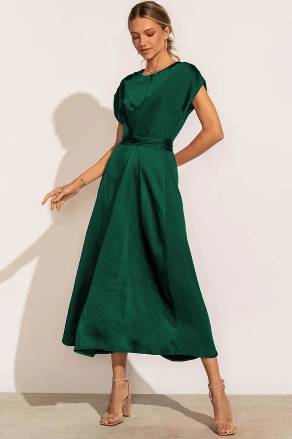 Elegantes Damenkleid für Hochzeitsgast – Festliches Kleid mit Schmeichelhafter Passform in Verschiedenen Farben, Ideal für jeden Anlass 6
