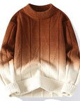 Farbverlauf Strickpullover für stilbewusste Männer 0