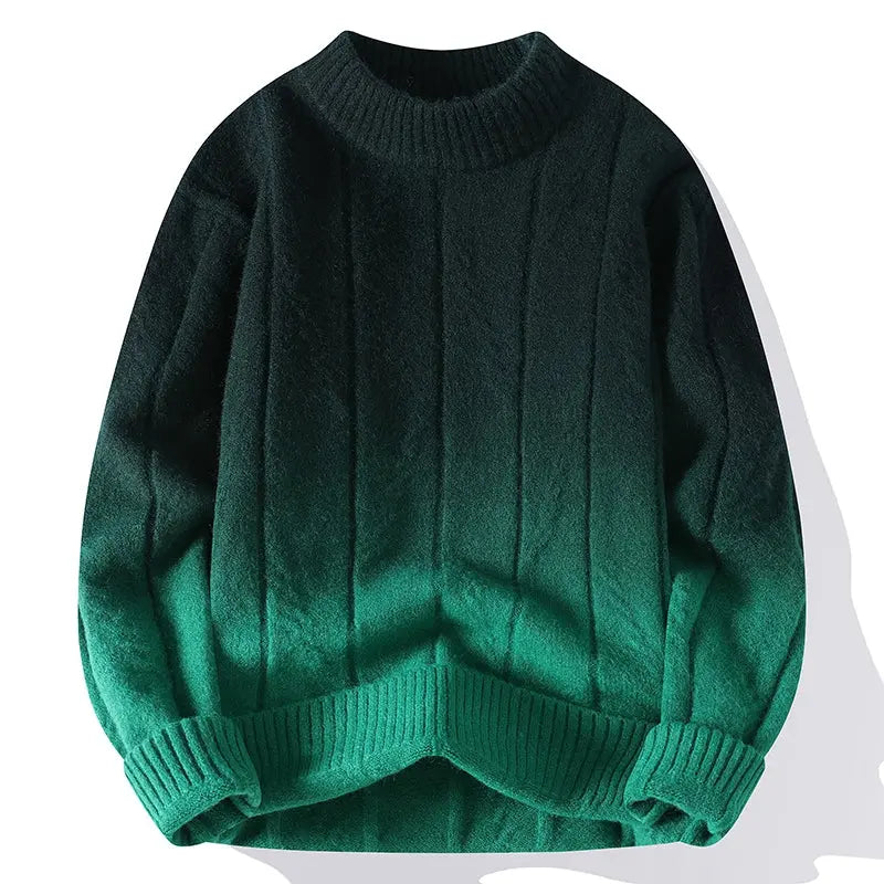 Farbverlauf Strickpullover für stilbewusste Männer 4