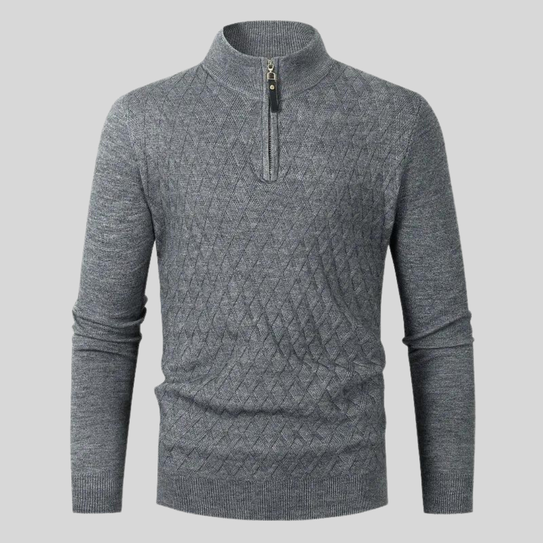 Felix | Herren Strickpullover Rundhals Feinstrick 2