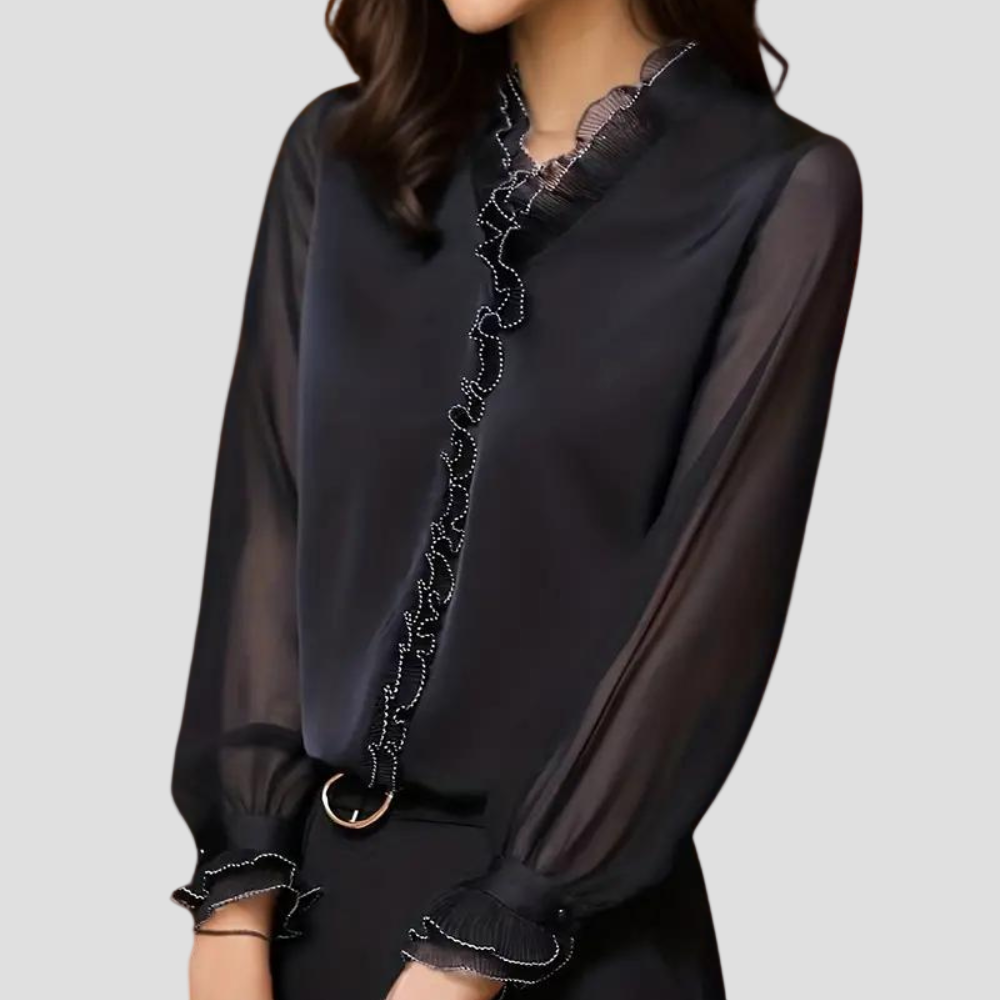 Feminine Damenbluse für elegante Anlässe 0