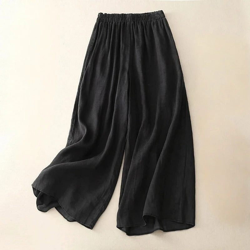 Fließende Weitbein-Hose für eleganten Komfort 3