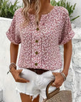 Florale Damenbluse mit Lässigem Schnitt 2