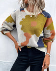 Gemusterter Damenpullover mit Modernem Schnitt 4