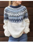 Gemütlicher Fair-Isle Pullover für Wintertage 0