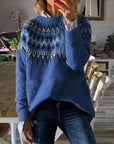 Gemütlicher Fair-Isle Pullover für Wintertage 4