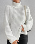Gemütlicher Rollkragenpullover für kalte Tage 0