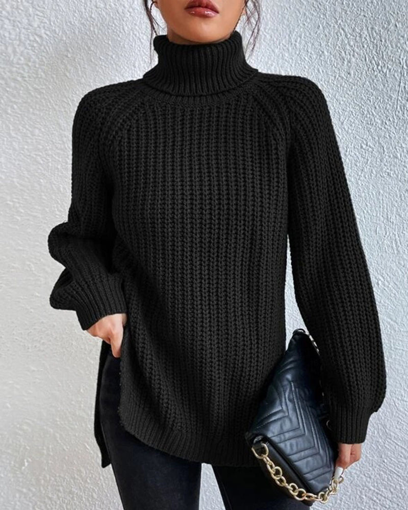Gemütlicher Rollkragenpullover für kalte Tage 3