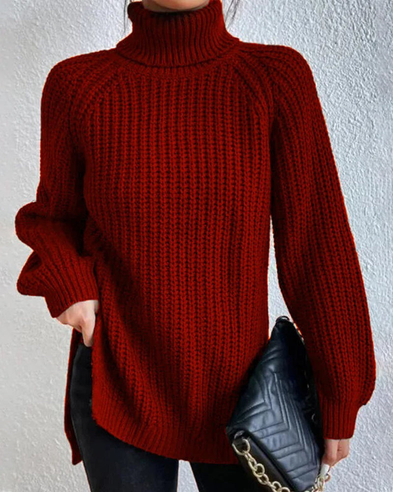 Gemütlicher Rollkragenpullover für kalte Tage 6