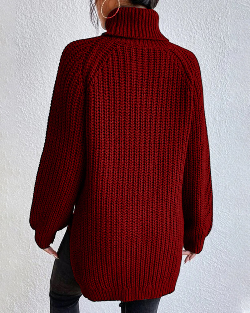 Gemütlicher Rollkragenpullover für kalte Tage 7