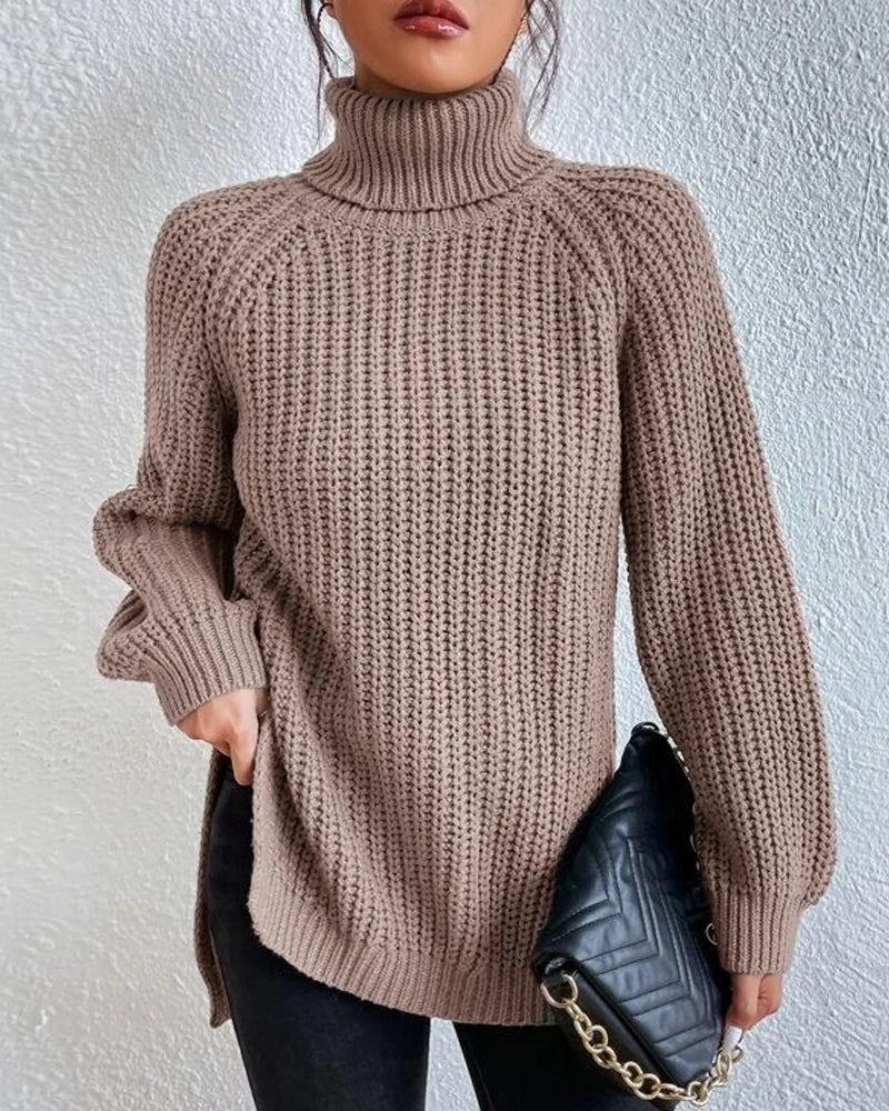 Gemütlicher Rollkragenpullover für kalte Tage 8