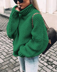 Gemütlicher Rollkragenpullover im Oversize-Stil 4