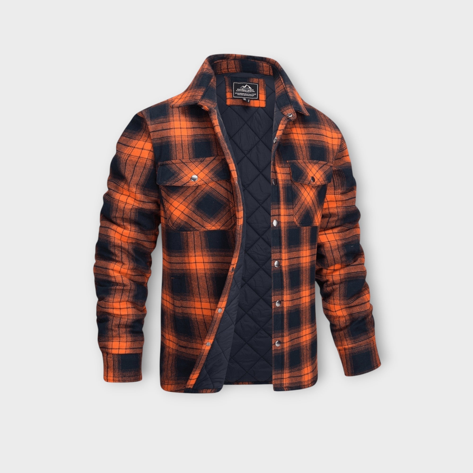 Gepolsterte Herren Winterjacke – warm & leicht 0