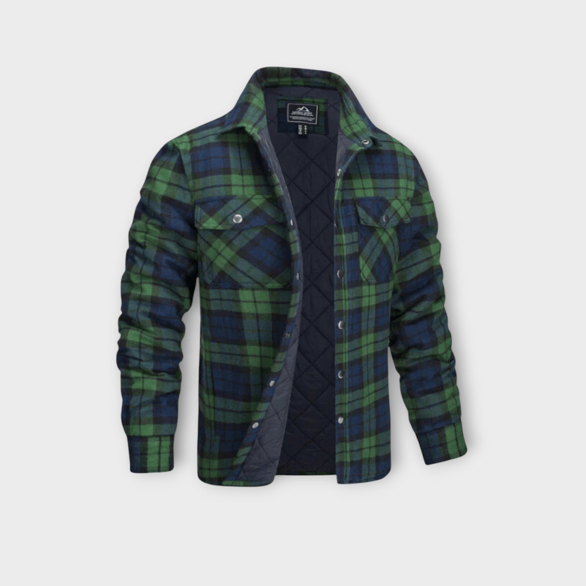 Gepolsterte Herren Winterjacke – warm & leicht 10