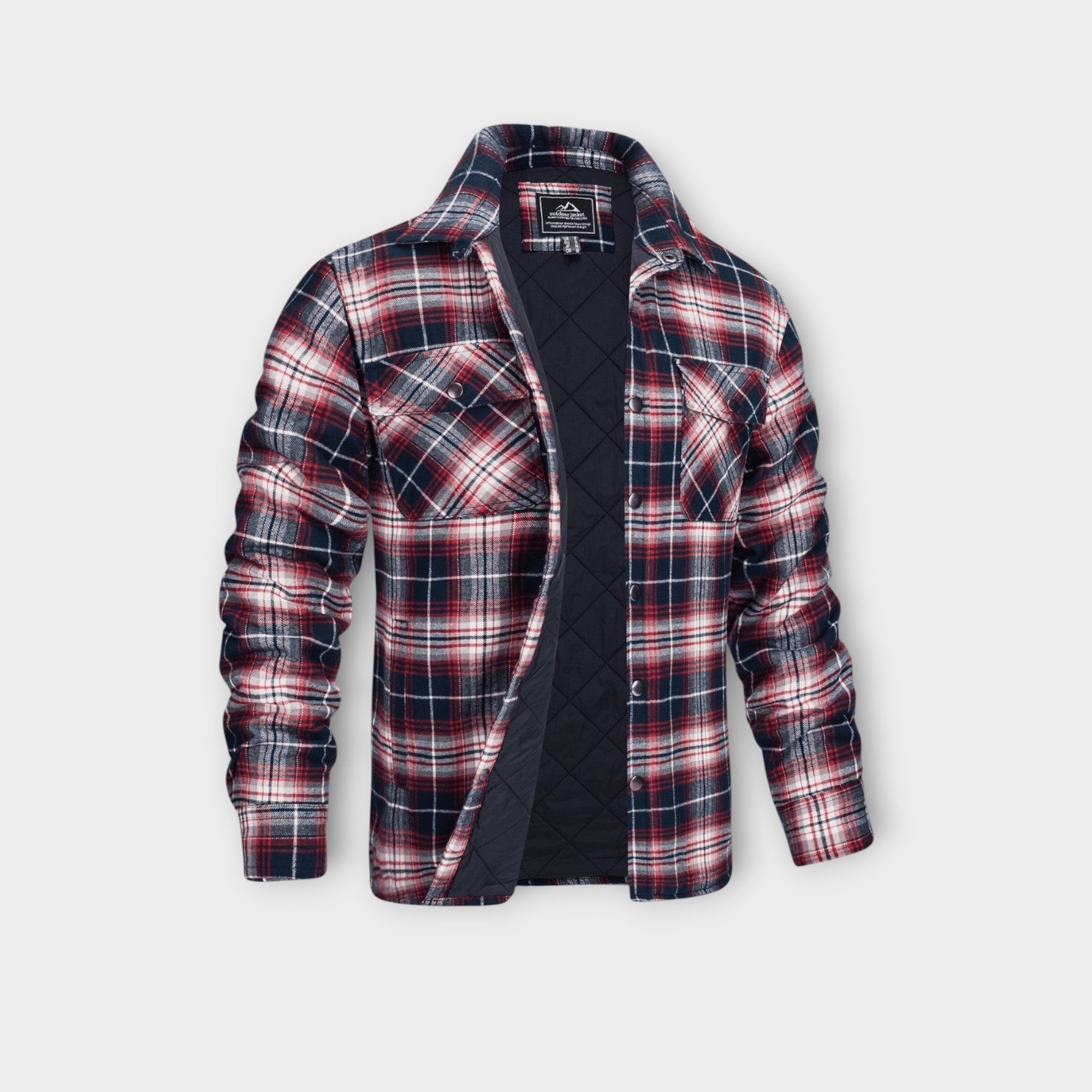 Gepolsterte Herren Winterjacke – warm & leicht 8