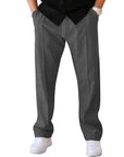 Gerade Hose mit verstellbarem Bund für eleganten Komfort 10
