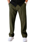 Gerade Hose mit verstellbarem Bund für eleganten Komfort 12