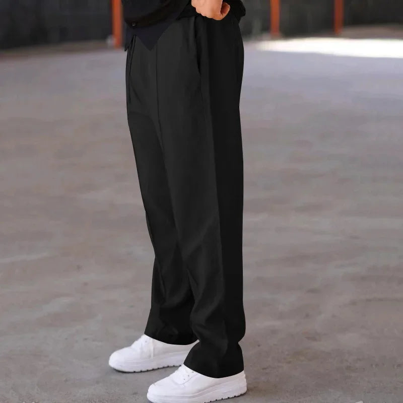 Gerade Hose mit verstellbarem Bund für eleganten Komfort 5