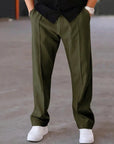Gerade Hose mit verstellbarem Bund für eleganten Komfort 7