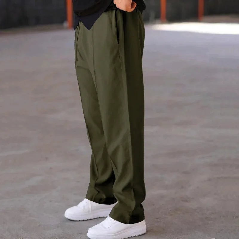 Gerade Hose mit verstellbarem Bund für eleganten Komfort 8