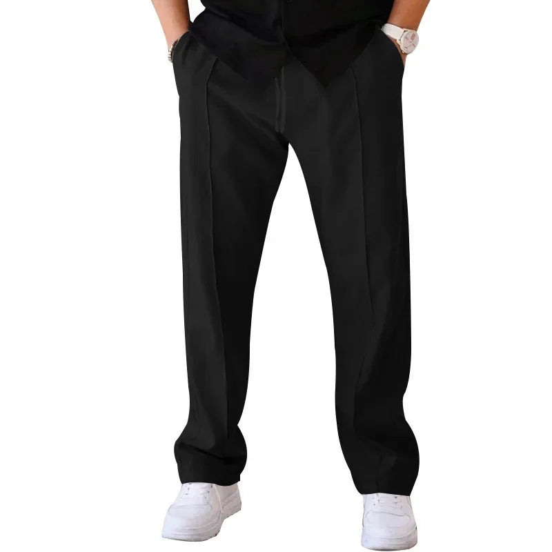 Gerade Hose mit verstellbarem Bund für eleganten Komfort 9