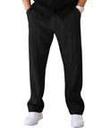 Gerade Hose mit verstellbarem Bund für eleganten Komfort 9