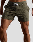 Gestreifte Sommer Shorts für Elegante Looks 0