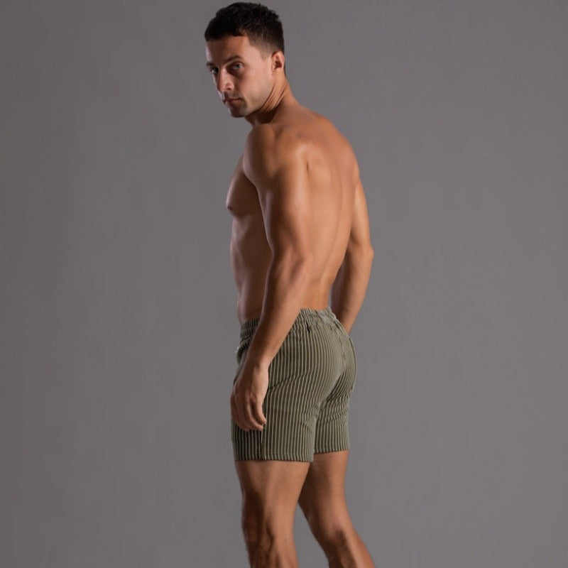 Gestreifte Sommer Shorts für Elegante Looks 2