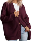 Gestreifte Strickjacke Damen mit entspannter Silhouette 2