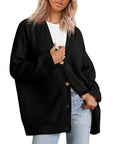 Gestreifte Strickjacke Damen mit entspannter Silhouette 5