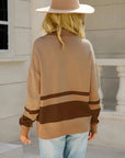 Gestreifter Damenpullover mit Retro-Charme 5