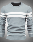 Gestreifter Pullover mit sportlicher Eleganz 0