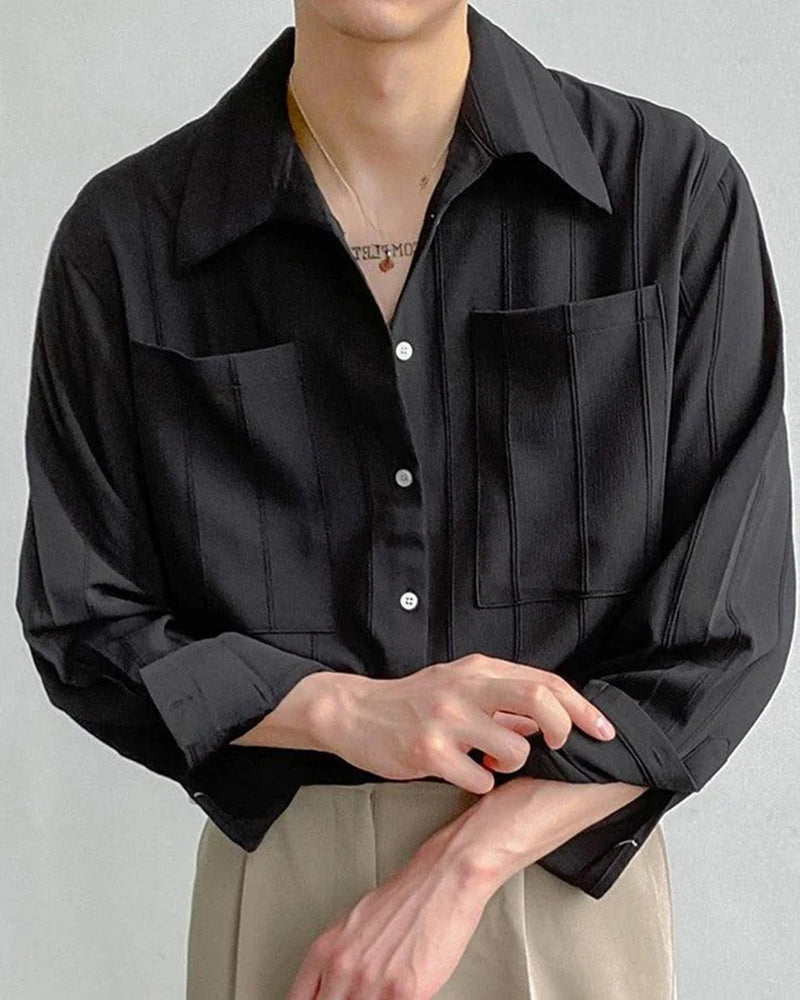 Gestreiftes Shirt mit elegantem Schnitt 3