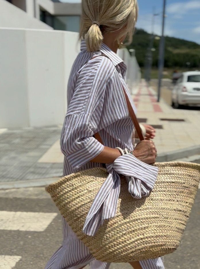 Hemdblusenkleid mit Fließendem Schnitt für Elegante Anlässe 2