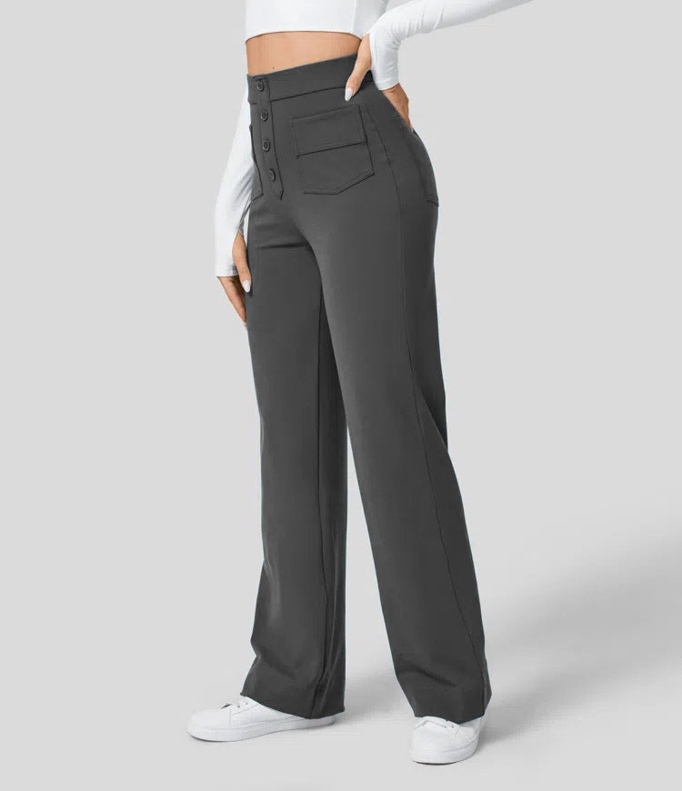 Hoch Taillierte Hose für Elegante Silhouette 8