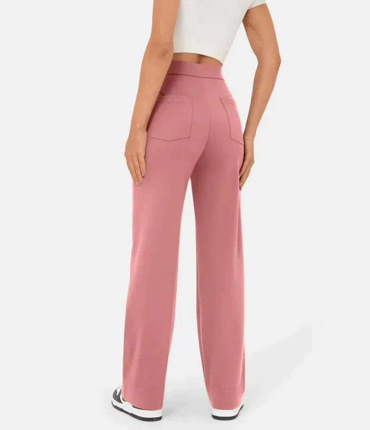 Hochtaillierte Weitbeinhose für elegante Anlässe 5