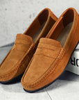 Jonas | Herren Mokassins Leder gepolstertes Fußbett Slip-On 3