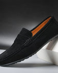 Jonas | Herren Mokassins Leder gepolstertes Fußbett Slip-On 4
