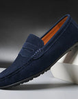 Jonas | Herren Mokassins Leder gepolstertes Fußbett Slip-On 5