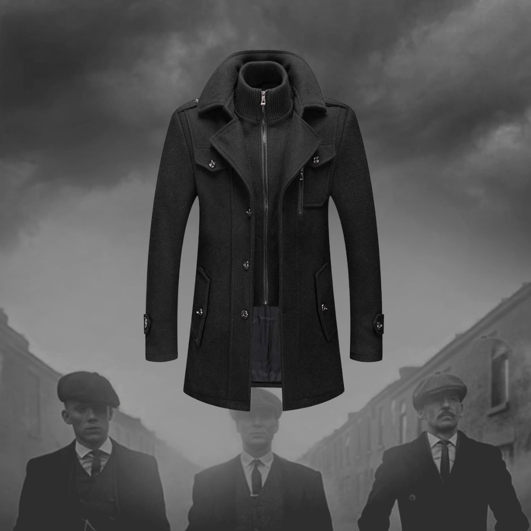 Klassische Peaky Blinders Jacke – elegant & winddicht 2