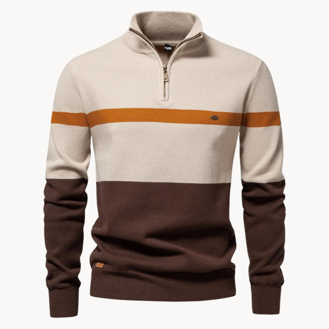 Klassischer Baumwollpullover mit zeitlosem Stil 0